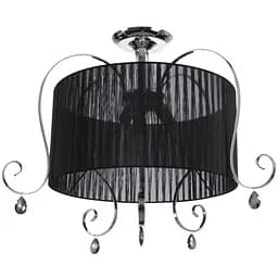 Люстра стельова Brille з абажуром E14 40W CH (BKL-575S/3)