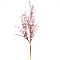 Гілка декоративна Yes! Fun Міскантус засніжена 84 см рожева (974808)
