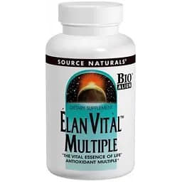 Мультивитамины Source Naturals Elan Vital Multiple 60 таблеток