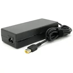 Блок живлення MERLION для ноутбука LENOVO 20V 6,75A (135 Вт) штекер FOR YOGA, довжина 0,9м