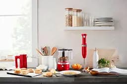 Кухонний комбайн KitchenAid Cordless 5KFCB519 Empire Red [5KFCB519EER] [80434] - мініатюра 8