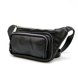 Кожаная мужская сумка на пояс TARWA 14х29х5 см sum0025965