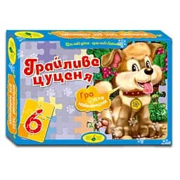 Пазли Енергія+ Ігривий щенок, 6 елементів