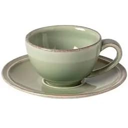 Чашка Costa Nova Friso для кофе с блюдцем 12.4 см 90 мл зеленая (560673995609)