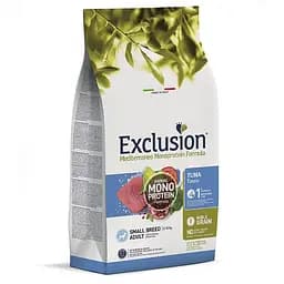 Сухий корм Exclusion Adult Tuna Small Breed для дорослих собак маленьких порід 7 кг