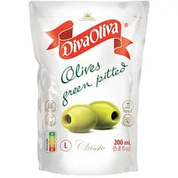 Оливки без косточки Diva Oliva дой-пак 200 мл 
