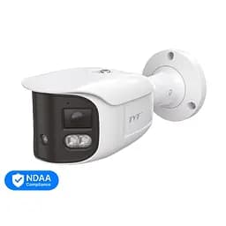 IP-відеокамера панорамна 4Mp*2 TVT TD-9482E3B-DP f=2.8mm, ІЧ+LED підсвічування, 2 мікрофони (77-00454)