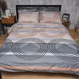 Комплект постільної білизни Moon&Star Микросатин Premium Free Spirit Євро 200х220 наволочки 2х70х70 - мініатюра 4