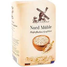 Хлопья овсяные Nord Muhle крупный помол 500 г