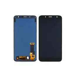 Дисплей для Samsung J600 Galaxy J6 2018 с черным тачскрином с регулируемой подсветкой
