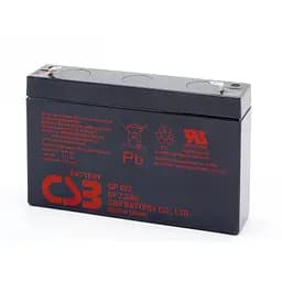 Акумуляторна батарея CSB GP672, 6V 7.2Ah (151х34х100мм), 1.22kg