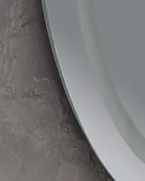Дзеркало Mixxus Plain MV02-60x80 (LED Touch, годинник, антизапотівання, димер, регулювання яскравості) MI6933 - мініатюра 2