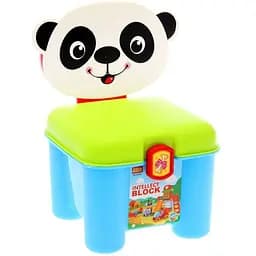 Конструктор Bambi 3166A для малышей 3 в 1 46 деталей Пандочка