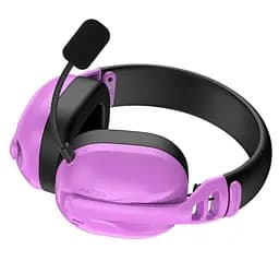 Игровые наушники беспроводные с микрофоном HATOR ESH-19 Wireless HYPERPUNK 3 SyncHUB Hi-Res Violet - мініатюра 3
