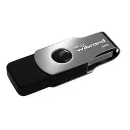 USB флеш накопичувач Wibrand 64GB Lizard Black USB 3.2 Gen 1 (USB 3.0) (WI3.2/LI64P9B) - мініатюра 2