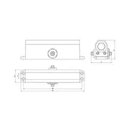 Дверний доводчик Dortec DT-64 Brown (63-00019)