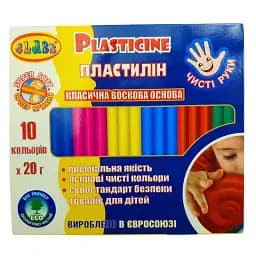 Пластилін Чисті руки MAXI CLASS 7645C 10 кольорів