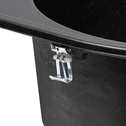 Кухонна мийка Lidz 780x500/200 BLM-14 (LIDZBLM14780500200), Чорний - мініатюра 6