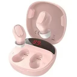 Беспроводные наушники Bluetooth Baseus Encok True Wireless Earphones WM01 Plus, BT5.0, 40mAh, 800mAh, 5h, (NGWM01P-04) pink