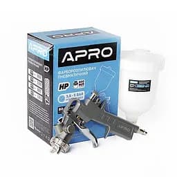 Фарборозпилювач Apro HP пластиковий в/б Ø 1,8 мм 600 мл 30412