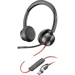 Комп'ютерна гарнітура Poly Blackwire 8225-M USB-A/C (8X225AA) [113890]
