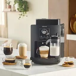 Krups Кофемашина Krups Intensity Milk 1.7л, зерно, автомат.капучинатор, авторецептів - 4, чорний - мініатюра 8
