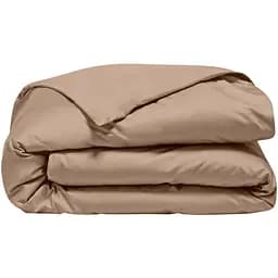 Підковдра Cosas сатин Beige Satin полуторна 160х220 см (Сатин_Кофе_160P)