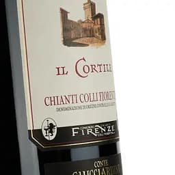 Вино Conte Ferdinando Guicciardini Chianti Colli Fiorentini Il Cortile, 13-13,5%, 0,75 л (ALR15550) - мініатюра 3