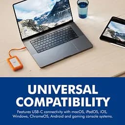 Накопичувач SSD LACIE SSD накопичувач Rugged SSD4 1 TB Orange (STND1000400) - мініатюра 5