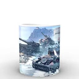 Кухоль GeekLand World of Tanks зима WT.02.030 330 мл білий - мініатюра 3