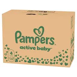 Підгузки Pampers Active Baby Розмір 4 (9-14 кг) 180 шт. - мініатюра 2