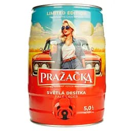 Пиво Prazаcka светлое 4% 5 л