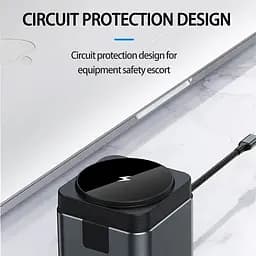 БЗП + HUB WIWU Wi-W025 Cube 9in1 USB-C Gray - мініатюра 6