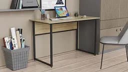 Комп'ютерний стіл Ferrum-decor Коді 75x120x60 чорний ДСП Дуб Сонома 16мм (FRD-103742) - мініатюра 4