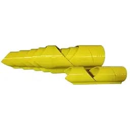 Шаблон для підрізання ізоляції труб 20-40 мм (45°/90°)".№ 2 теплоізоляція 18х9; 22х6