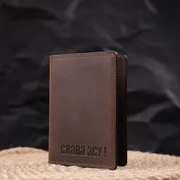 Чоловіча обкладинка для документів GRANDE PELLE 10х14х0,5 см acs0025755 - мініатюра 5