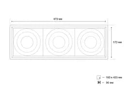 Точковий світильник MJ-Light X15-3 WH - мініатюра 4