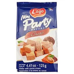 Вафли Gastone Lagо Mini Party с какао 125 г (756003)