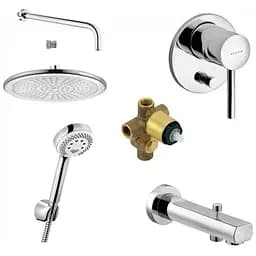 Душова система прихованого монтажу Kludi Bozz хром 386310576