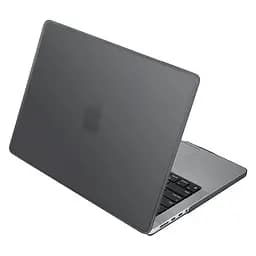Чохол-накладка для MacBook Pro 16 M5 Pro-M2 Pro/M5 Max-M1 Max, сірий, Air Shell, пластиковий захисний аксесуар для ноутбука, протиударний, з вентиляцією та доступом до портів, ArmorStandart (ARM80468)