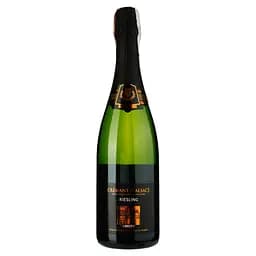 Вино ігристе Domaine Viticole de Colmar Cremant d’Alsace Riesling біле брют 12% 0.75 л