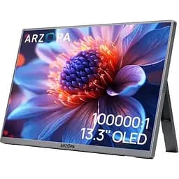 Портативний монітор Arzopa A3C Pro black 13.3" 1920x1080 60 Гц OLED