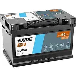 Акумулятор Exide Start-Stop EFB 65Ah Н Ев (-/+) (650EN) (278х175х175) EL652