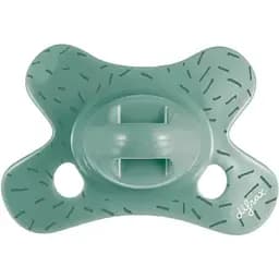 Пустушка силіконова Difrax Natural 0-6 міс. Sage sprinkles зелена (123 Sage_sprinkles)