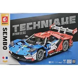 Конструктор Sembo Block Гоночна машина, (715001), 1257 деталей