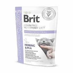 Сухий корм Brit GF Veterinary Diets Cat гastrointestinal 0.4 кг лікувальний для котів