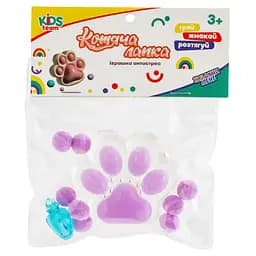 Іграшка-антистрес Kids Team Котяча лапка фіолетова (CKS-FB-60971_2)