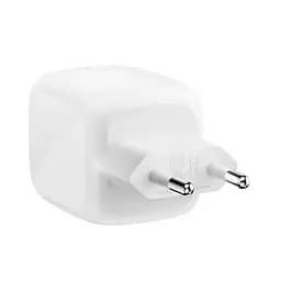 Зарядний пристрій мережевий Belkin 67Вт 2хUSB-С GAN PD PPS, білий - мініатюра 3