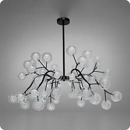 Люстра подвесная 517 Dlight на 54 ламп Чорный (01973)