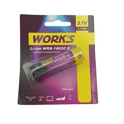 Акумуляторна батарея Work's Li-ion WRB-18650B (146833)